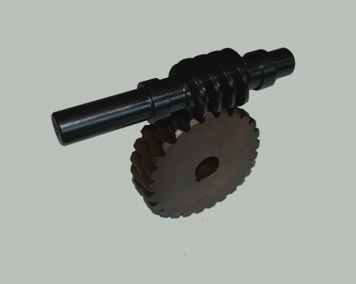 蝸輪，蝸桿副